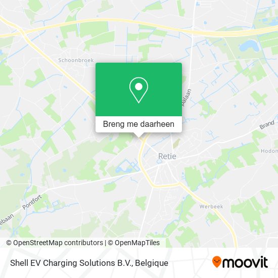 Shell EV Charging Solutions B.V. kaart