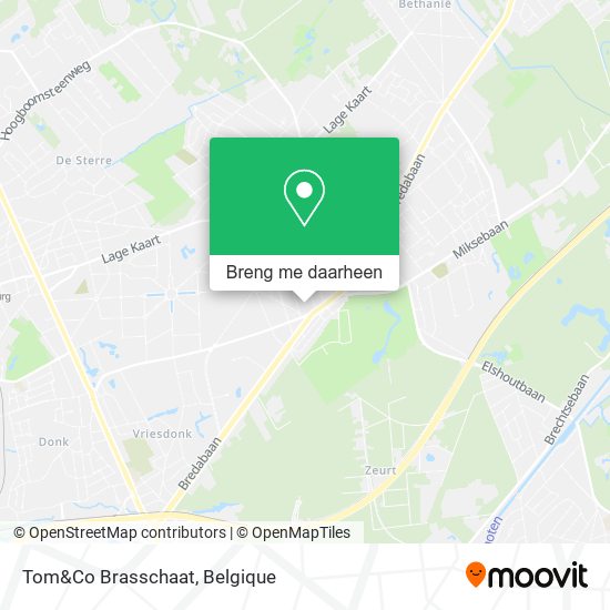 Tom&Co Brasschaat kaart