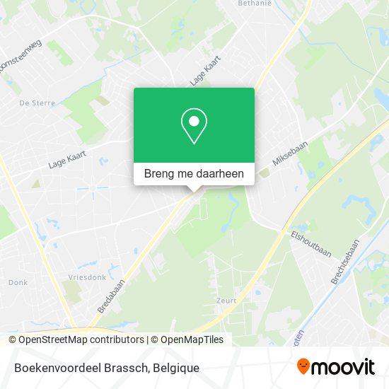 Boekenvoordeel Brassch kaart