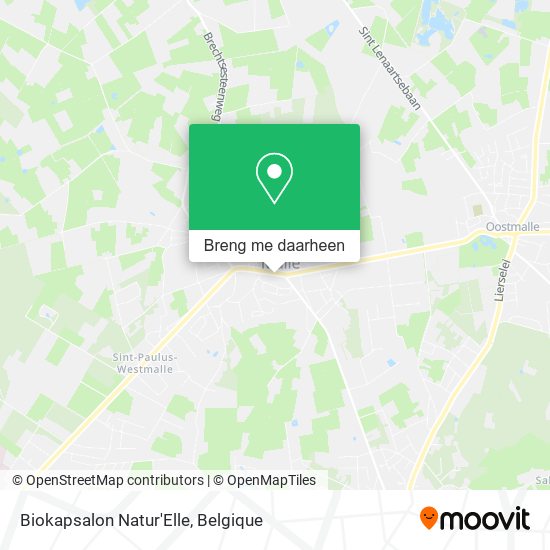 Biokapsalon Natur'Elle kaart