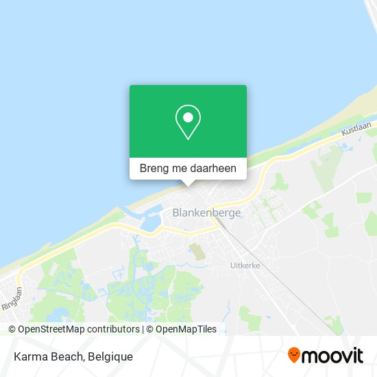 Karma Beach kaart