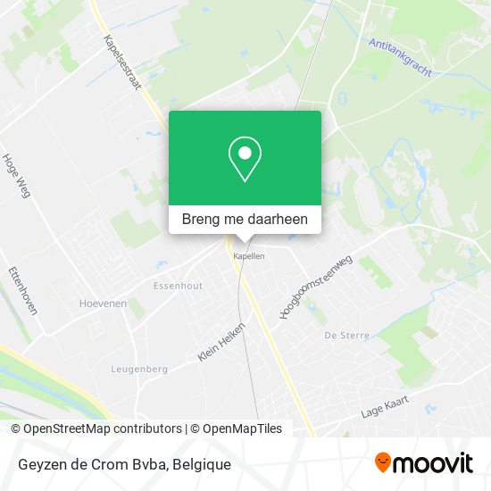 Geyzen de Crom Bvba kaart