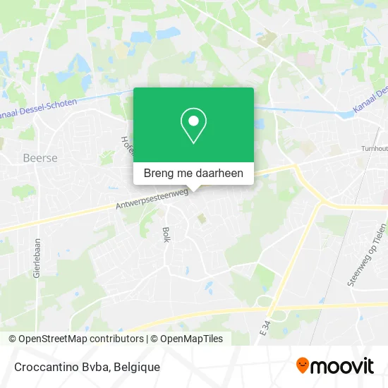 Croccantino Bvba kaart