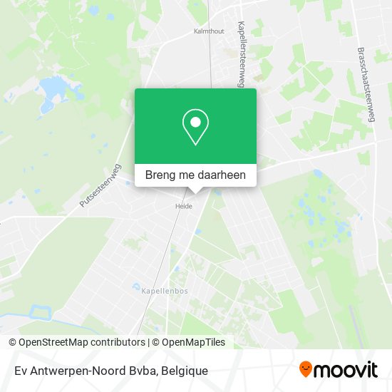 Ev Antwerpen-Noord Bvba kaart