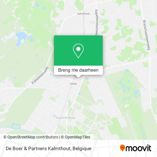 De Boer & Partners Kalmthout kaart