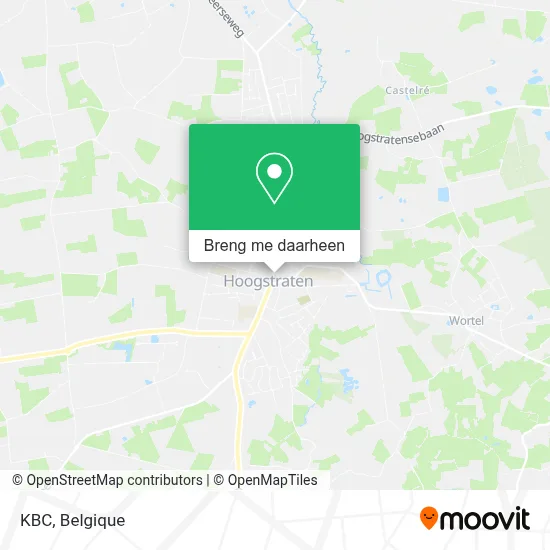 KBC kaart