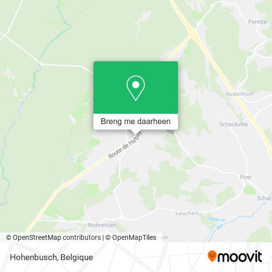 Hohenbusch kaart