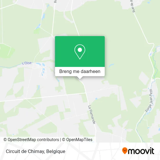 Circuit de Chimay kaart