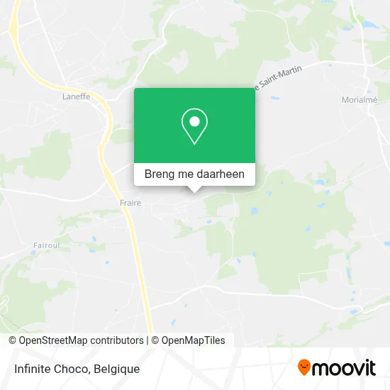 Infinite Choco kaart