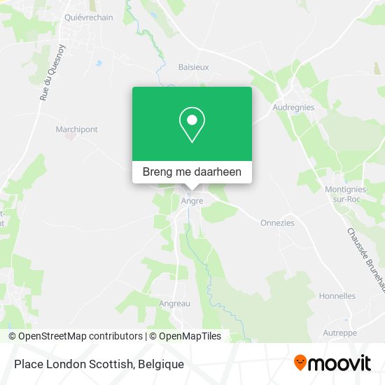 Place London Scottish kaart
