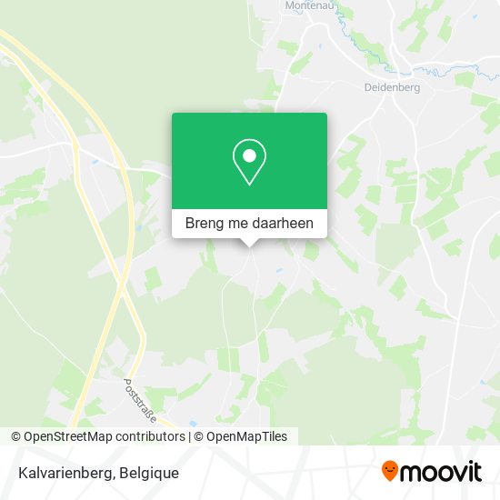 Kalvarienberg kaart