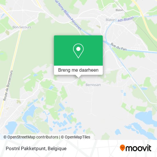 Postnl Pakketpunt kaart