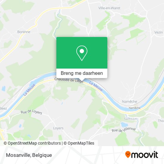 Mosanville kaart