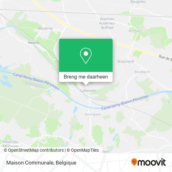 Maison Communale kaart