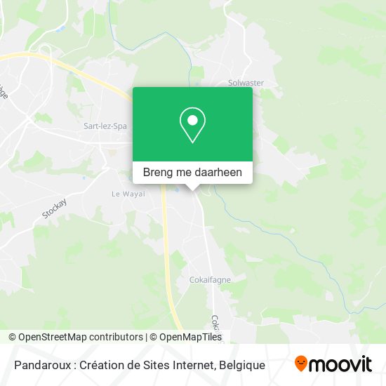 Pandaroux : Création de Sites Internet kaart