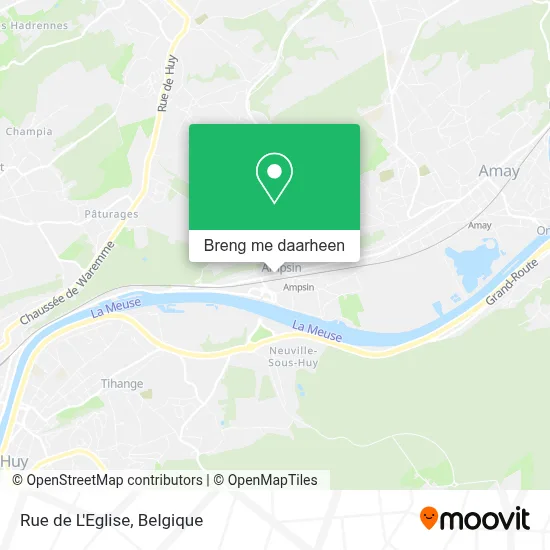 Rue de L'Eglise kaart