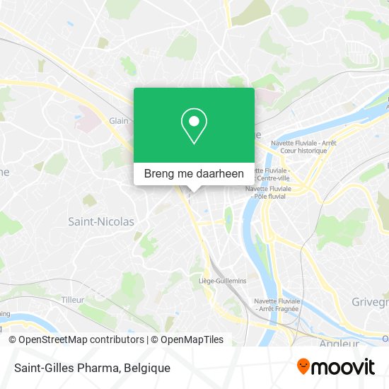 Saint-Gilles Pharma kaart