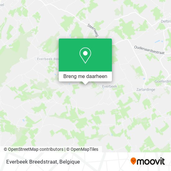 Everbeek Breedstraat kaart