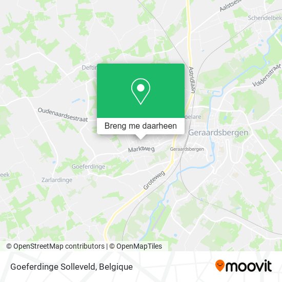 Goeferdinge Solleveld kaart