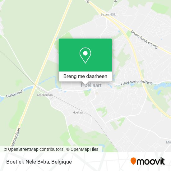 Boetiek Nele Bvba kaart