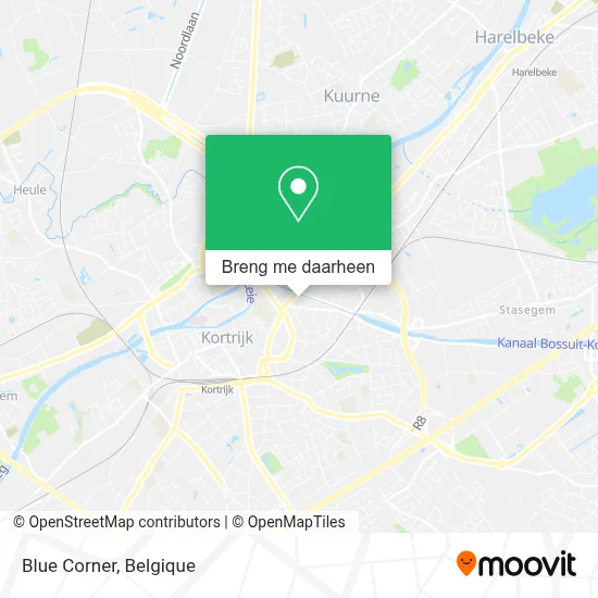 Blue Corner kaart