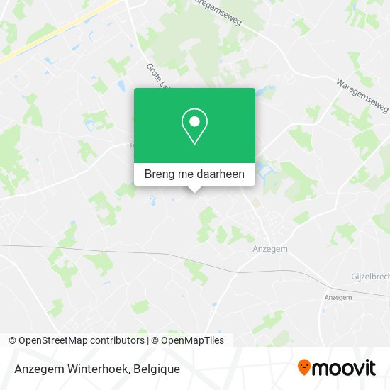 Anzegem Winterhoek kaart