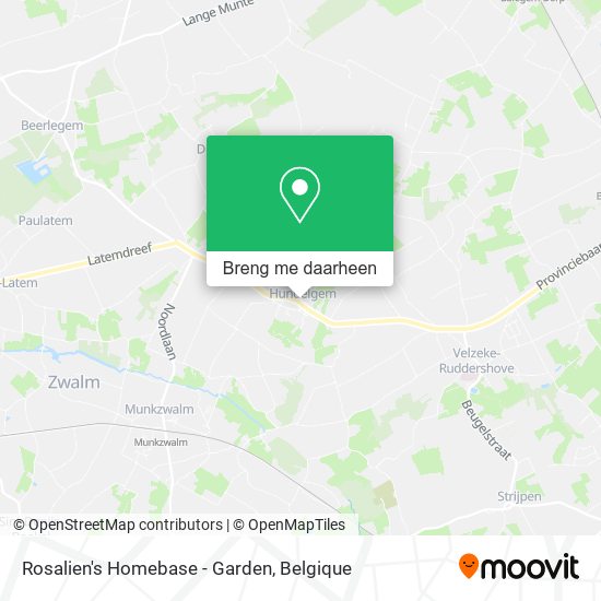 Rosalien's Homebase - Garden kaart