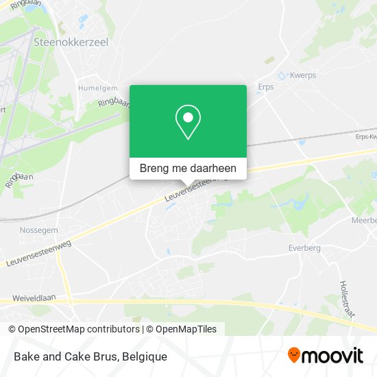 Bake and Cake Brus kaart