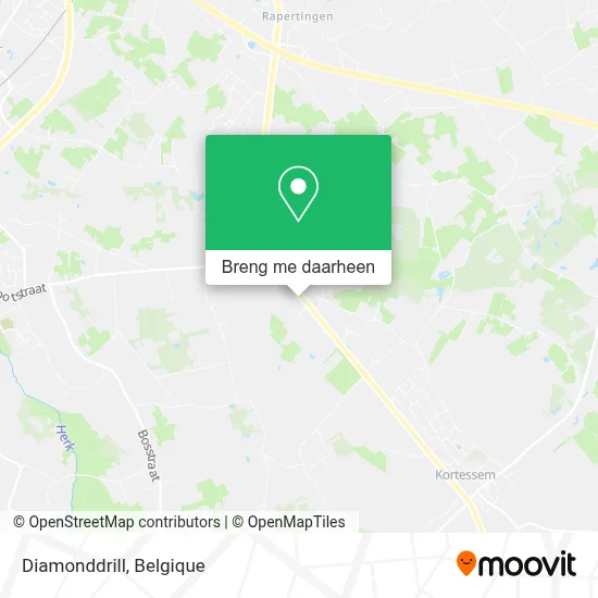 Diamonddrill kaart