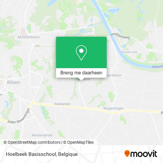 Hoelbeek Basisschool kaart