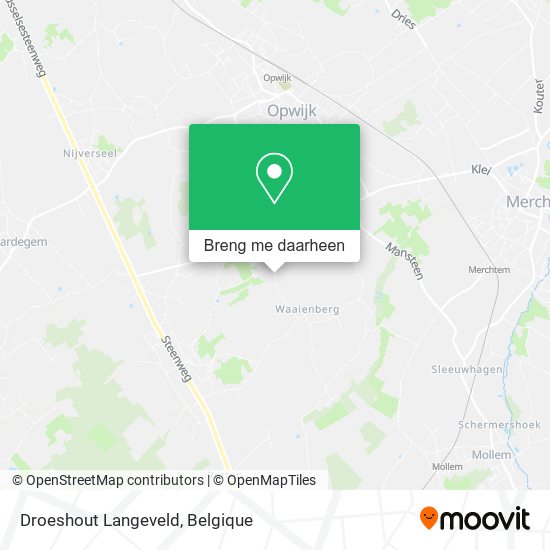 Droeshout Langeveld kaart