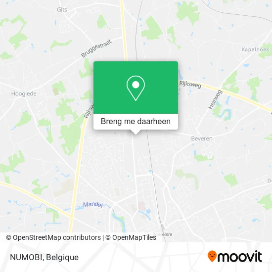 NUMOBI kaart