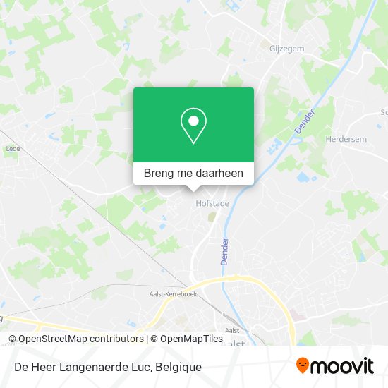 De Heer Langenaerde Luc kaart