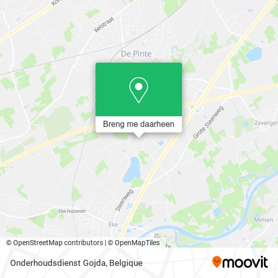 Onderhoudsdienst Gojda kaart
