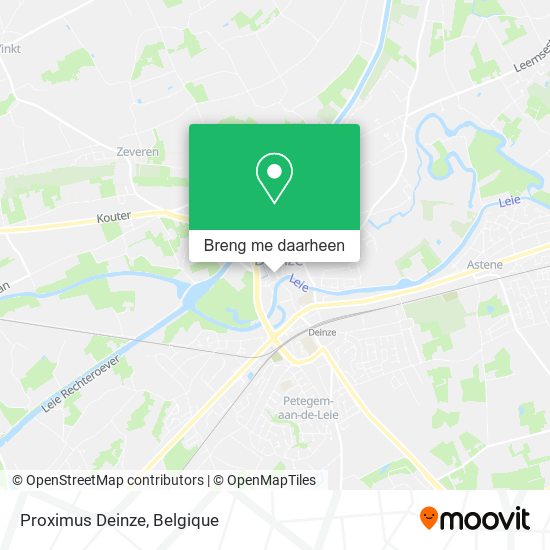 Proximus Deinze kaart