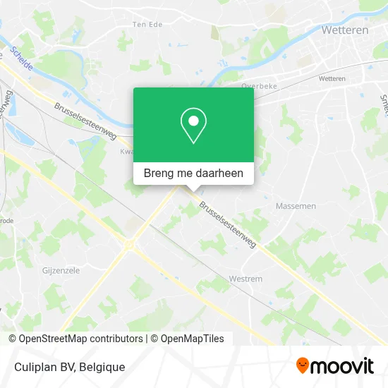 Culiplan BV kaart