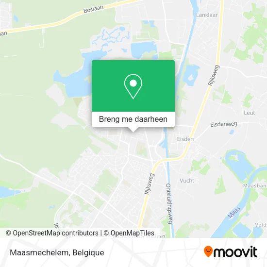 Maasmechelem kaart