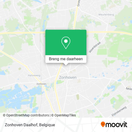 Zonhoven Daalhof kaart