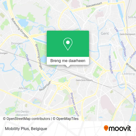 Mobility Plus kaart