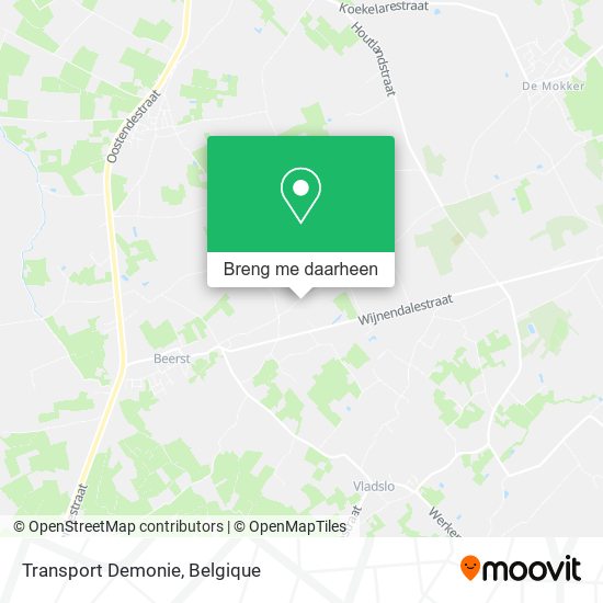 Transport Demonie kaart