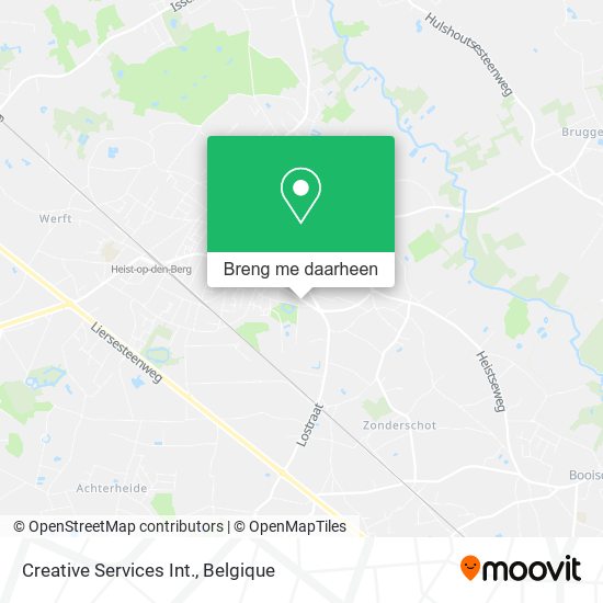 Creative Services Int. kaart