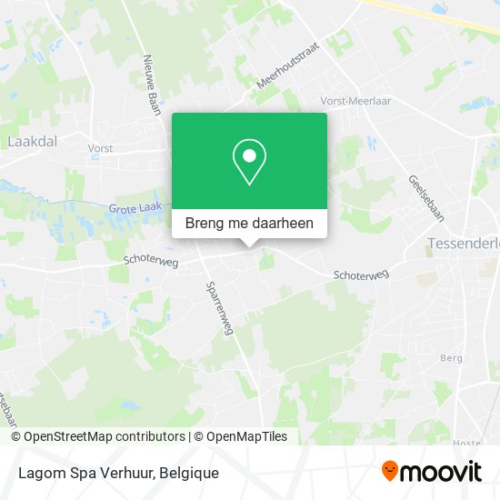 Lagom Spa Verhuur kaart