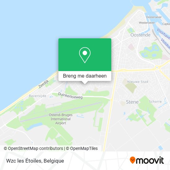 Wzc les Étoiles kaart