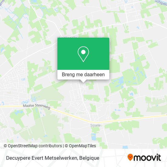 Decuypere Evert Metselwerken kaart