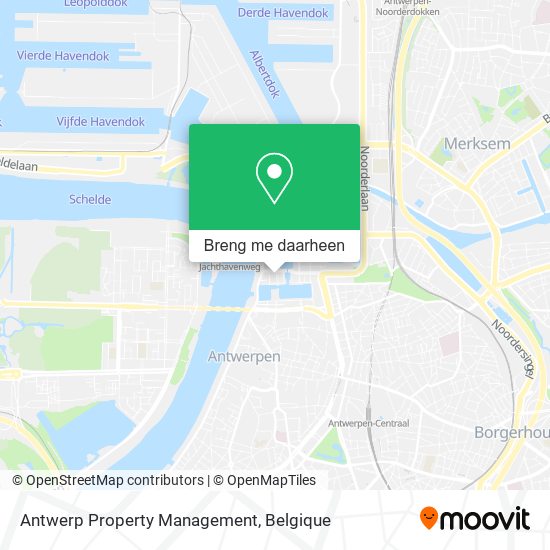 Antwerp Property Management kaart