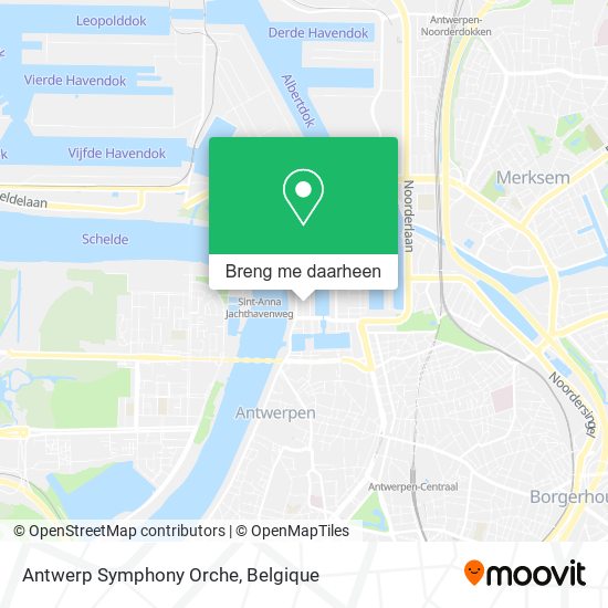 Antwerp Symphony Orche kaart