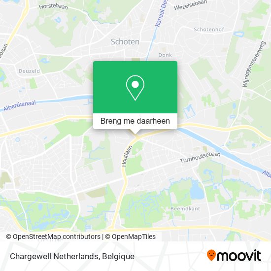 Chargewell Netherlands kaart