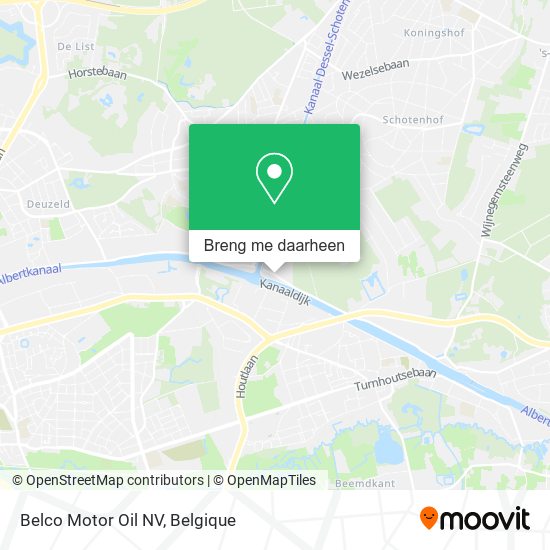 Belco Motor Oil NV kaart