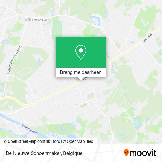 De Nieuwe Schoenmaker kaart