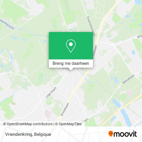 Vriendenkring kaart